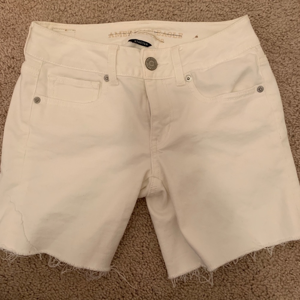 White Shorts